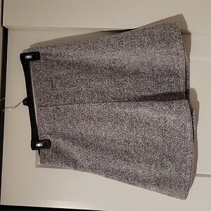 loft gray skirt